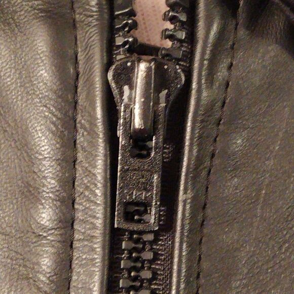 Vintage Shaf Thinsulate Leather Western Fringe Riding Jacket - Picture 8 of 13